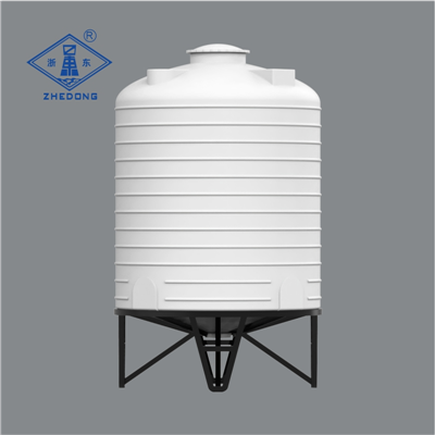 3噸塑料錐底水箱 3立方PE錐底儲罐